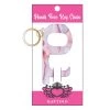 Katydid Pink Marble Hands Free Key Chain Discontinued
