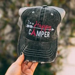 Katydid I'm A Happy Camper Trucker Hat