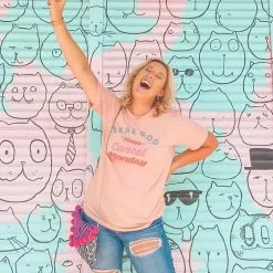 Katydid Dear God Please Cancel Monday Graphic T-Shirts