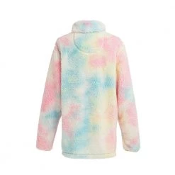 Katydid Tie Dye Faux Fur Women's Sherpa Pullover (#1) Tie Dye Collection