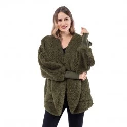 Katydid Sherpa Body Wrap/Cardigan For Women Hoodie (7 Colors)