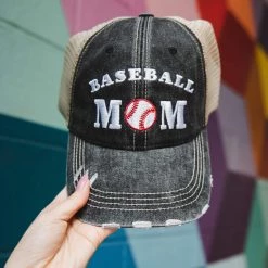 Katydid Baseball Mom (NEW) Trucker Hats Mom Life Collection