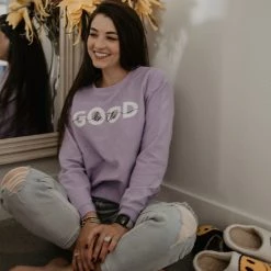 Katydid Fall & Winter Be The Good Corded Sweatshirt