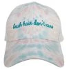 Katydid Tie Dye Collection Beach Hair Don't Care TIE DYE Trucker Hat
