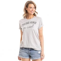 Katydid Weekend Vibes Collection Being Kind Is Cool Women's T-Shirts