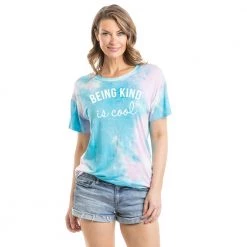 Katydid Being Kind Is Cool Tie Dye Graphic T-Shirt Tie Dye Collection
