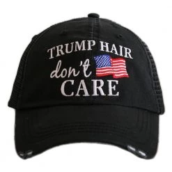 Katydid Trump Hair Don't Care Trucker Hat