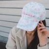 Katydid Tie Dye Collection Blessed (Cursive) Tie Dye BASEBALL Cap