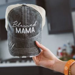 Katydid Blessed Mama Women's Trucker Hats
