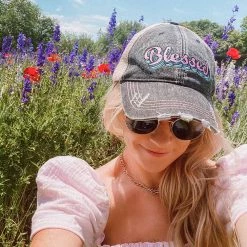 Katydid Blessed Layered Trucker Hats Southern Charm Collection