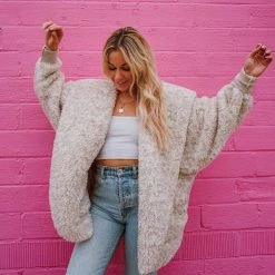 Katydid Snow Leopard Lightweight BODY WRAP With Hoodie And Pockets