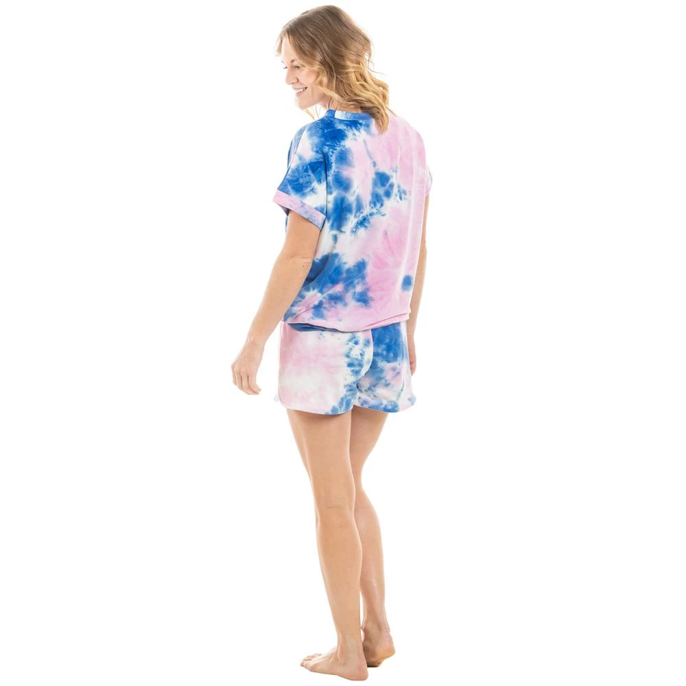 Katydid Pink And Blue Tie Dye Loungewear Set Tie Dye Collection