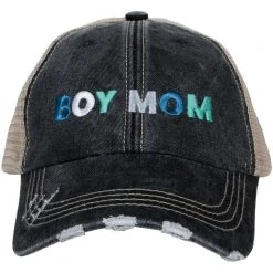 Katydid Boy Mom Women's Trucker Hats - Multicolored