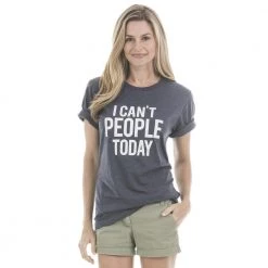 Katydid I Can't People Today T-Shirts Weekend Vibes Collection