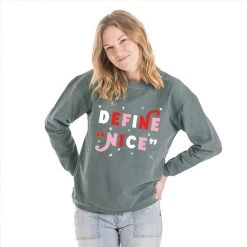 Katydid Define Nice Corded Sweatshirt Holiday Collection