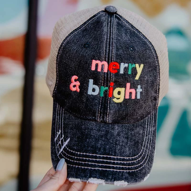 Katydid Merry And Bright (Multi) Trucker Hat