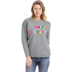 Katydid Merry And Bright Corded Sweatshirt