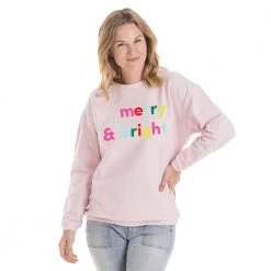 Katydid Merry And Bright Corded Sweatshirt