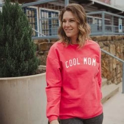 Katydid Cool Mom Corded Sweatshirt