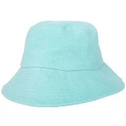 Katydid Aqua Corded Bucket Hat