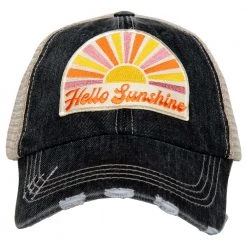 Katydid Hello Sunshine Trucker Hat New