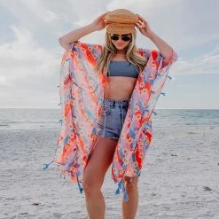 Katydid New Daisy Print Swim Cover Up