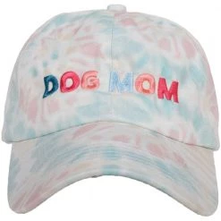 Katydid Tie Dye Collection Dog Mom (MULTI) Tie Dye BASEBALL Cap
