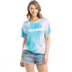 Katydid Dog Mom Women’s Tie Dye Graphic T-Shirt