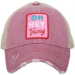 Katydid Oh Hey Vacay Women's Trucker Hats Vacay Getaway Collection
