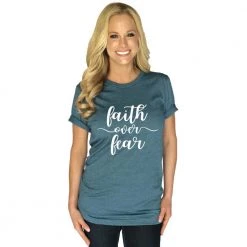 Katydid Spring & Summer Faith Over Fear Women's T-Shirt