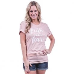 Katydid Spring & Summer Faith Over Fear Women's T-Shirt