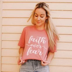 Katydid Spring & Summer Faith Over Fear Women's T-Shirt