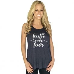 Katydid Faith Over Fear Tanks