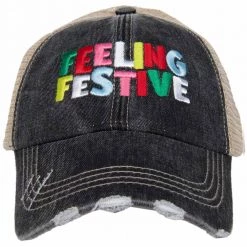 Katydid Feeling Festive Trucker Hat Holiday Collection