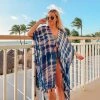 Katydid Navy And White Tie Dye Swimsuit Cover Ups Tie Dye Collection