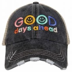 Katydid Good Days Ahead Trucker Hat New