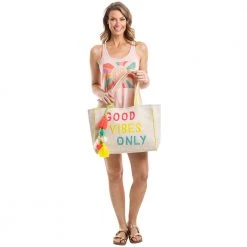 Katydid Good Vibes Only Tote Bag