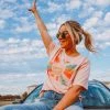 Katydid Vacay Getaway Collection Hello Sunshine Women's T-Shirts