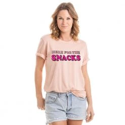 Katydid New Here For The Snacks Graphic Print T-Shirt