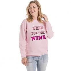 Katydid Cocktail Collection Here For The Wine Corded Sweatshirt