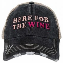 Katydid New Here For The Wine Trucker Hat
