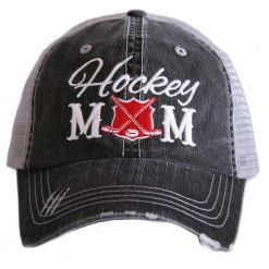 Katydid Hockey Mom Trucker Hats