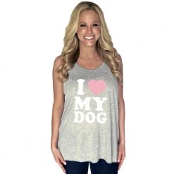 Katydid Weekend Vibes Collection I Love My Dog Tank Tops