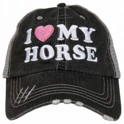 Katydid New I Love My Horse Trucker Hat
