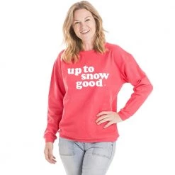 Katydid Holiday Collection Up To Snow Good Corded Sweatshirt