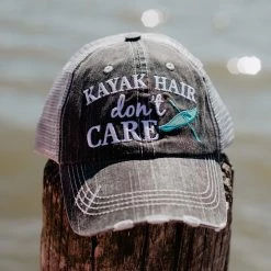 Katydid Vacay Getaway Collection Kayak Hair Don't Care Trucker Hat