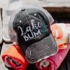 Katydid Lake Bum Trucker Hats Vacay Getaway Collection