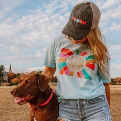 Katydid Dog Mom Women's Trucker Hats - Multicolored