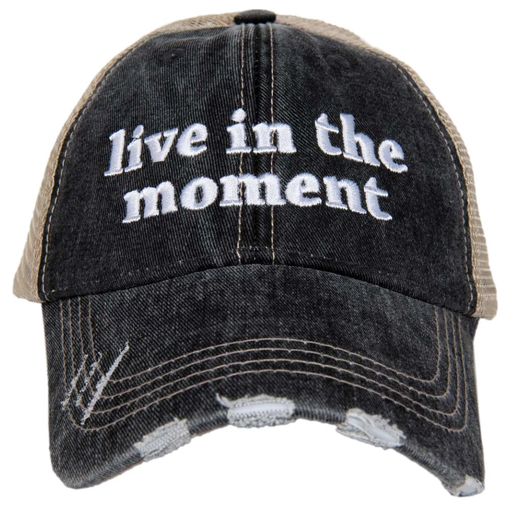 Katydid Live In The Moment Trucker Hat New