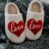 Katydid Weekend Vibes Collection Love Heart Slippers